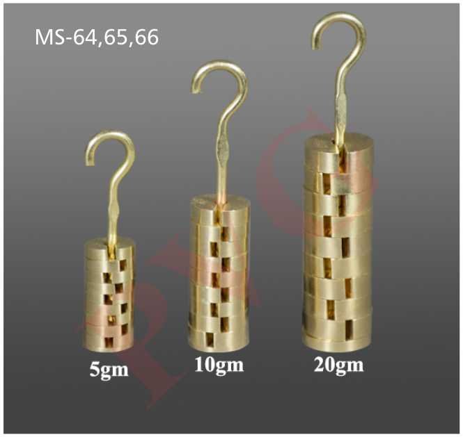 MS-65 SLOTTED MASSES 100 GM