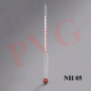 SPECIFIC GRAVITY GLASS HYDROMETERS FOR HEAVY CHEMICAL INDUSTRIAL