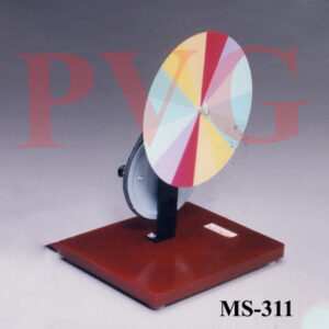 NEWTON COLOR DISC WOODEN BASE