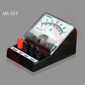 VOLTMETER TRIPLE SCALE