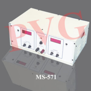 REGULATED POWER SUPPLY, DUAL, ANALOGUE