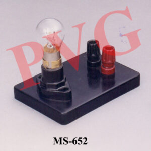 On bakelite base size 95 x 65 mm., with 4 mm. socket terminal at 19 mm. spacing.