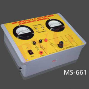 P. N. JUNCTION DIODE - SEMI CONDUCTOR DIODE CHARACTERISTIC APPARATUS