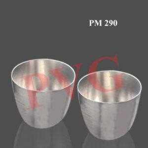Made of platinum and platinum alloyed with rhodium /iridium, to obtain maximum service life when used under normal conditions so that most laboratory requirements can be met. Cat. No. Capacity ml. 290.01 10 290.02 15 290.03 20 290.04 25 290.05 30 290.06 35 290.07 40 290.08 50 290.09 75 290.10 100