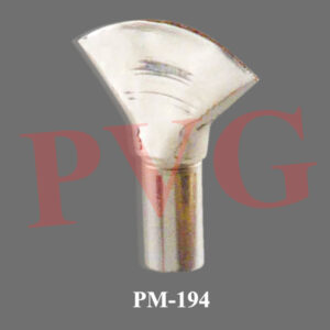 Brass, width 51mm., gives a wide and flat flame, total height 51 mm.
