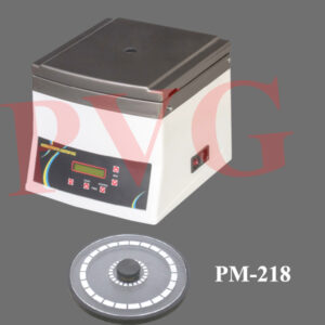 Microprocessor based. Fitted with anti vibration pads. Motor remain cool even after running full time. See through acrylic lid Maximum speed 13000 r.p.m. Moulded compact body. Stainless steel inner safety bowl. Fitted with well balance universal motor having long life with high grade carbons. 2 lines of 16 character LCD Display of r.p.m., r.c.f., set and run time. Last test parameter recall and displays automatically on LCD. Microprocessor based Digital timer of range 0-99 minute. Preset speed controls through microprocessor from 2000 to 13000 r.p.m. in interval of 100 rpm. Accessories Micro Hematocrit rotor to accommodate 24 capillaries of 75 mm. x 1 mm. or 12 capillaries.Polycarbonate rotor cover . Supplied with Heparinised capillary tubes 75 mm. long x 1 mm. bore pack of 100 . Non-Heparinised capillary tubes 75 mm. long x 1 mm. bore pack of 100 . Reading device. Sealing wax- 1 tray. HAEMATOCRIT CENTRIFUGE BRUSHLESS All specications are same as above but in this model the motor is brushless without carbon but maximum speed 11500 rpm.