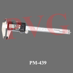 Measuring Range - 0 to 150 mm. 6". Resolution - 0.01 mm. Other Details :- Electronic Digital Vernier Caliper. Zero Setting in any Position Measuring Function :- Inside / Outside/ Depth LCD Display. Made Of Stainless Steel .Fully Hardened - Also available in 300mm Range.