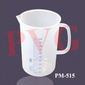 These jugs also, moulded in polypropylene have excellent clarity as well as very good chemical resistant. The prominent feature of these jugs is the easy to read printed graduations. The rectangular handles provides significant advantage for easy pouring and handling. These jugs are autoclavable
