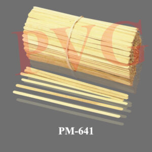 Thin, dry, softwood, plain, size 150 x 6 mm. length x width, packed in bundles of 100. For use in chemistry labs.