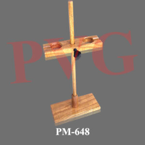 With double holder to take two funnels.