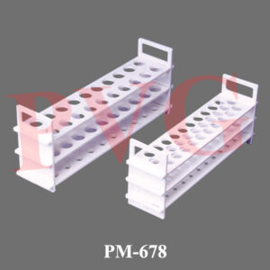 Racks with a 3-tier structure provide clear view of the tube contents & convenient insertion, removal of tubes. Coloured opaque. Autoclavable, can with stand sub-freezing temperatures. (a) For 31 test tubes of diameter 13 or 16 mm. (b) For 20 test tubes of diameter 20 mm. (c)For 18 test tubes of diameter 25 mm. (d) For 12 test tubes of diameter 32 mm. (e) For 12 test tubes of diameter 25 mm. (f) For 36 test tubes of diameter 25 mm. (g) For 18 test tubes of diameter 13 mm. (h) For 18 test tubes of diameter 15 mm. (I) For 12 test tubes of diameter 18 mm. (j) For 62 test tubes of diameter 13 mm. (k) For 62 test tubes of diameter 16 mm. (l) For 40 test tubes of diameter 20 mm. (m) For 48 test tubes of diameter 13 mm. (n) For 72 test tubes of diameter 13 mm.