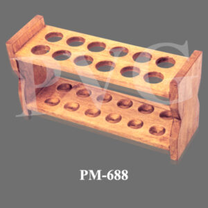 PM-688 TEST TUBE RACK, DOUBLE ROW