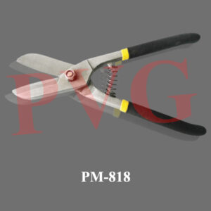 Steel, straight shape for cutting metal sheets. Cat. No. Overall Length mm. 818.01 250 818.02 350