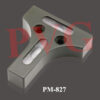SPIRIT LEVEL T - SHAPE With two bubbles. Size 25 x 30 mm