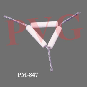 Galvanized twisted iron wires in pipe clay stalks. Cat. No. Slide Length mm. 847.01 50 847.02 60 847.03 75