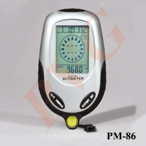 Digital LCD Compass Altimeter Barometer Thermometer Compass Time Calendar 8 In1 digital altimeter, With barometer, compass, With weather forecast, time, calendar, With thermometer and backlight. • Mass: 50 gm. • Size: 90 x 50 x 18 mm. Function: Digital altimeter, with digital barometer, digital compass, weather forecast, time , calendar, thermometer , and backlight. The device is based on the technology of electronic bearing sensor and barometric sensor. The digital altimeter is designed for outdoor use, the detachable string makes the digital compass a perfect hand-carry device for various outdoor activates it will give you backlight when you press any button in any time. Altimeter : -700 ~ 9000m / -2300 ~ 29500ft, Weather forecast, History Altitude record : 256pcs records. Compass: show bearing in degrees and cardinal point . Thermometer : In ºC / ºF format. Clock: In 12 hours or 24 Hours format. Calendar, Backlight, Power :by 2 x AAA batteries.