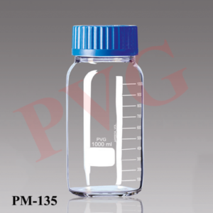 Wide mouth, interchangeable flat head/hexagonal glass stopper or plastic stopper. Cat. No.  Capacity ml. Pack Qty. 135.01 60 10 135.02 125 10 135.03 250 10 135.04 500 10 135.05 1000 10 135.06 2000 4