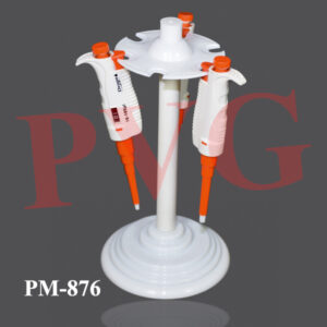 Durable & affordable micropipette stand for Chemical Industries and Research Lab. Keep the Micro Pipette organized and easily accessible when required. Available in two models a) Round Shape, Vertical for five Pipettes b) Clear transparent of Acrylic Sheet, easy to stand five Pipettes